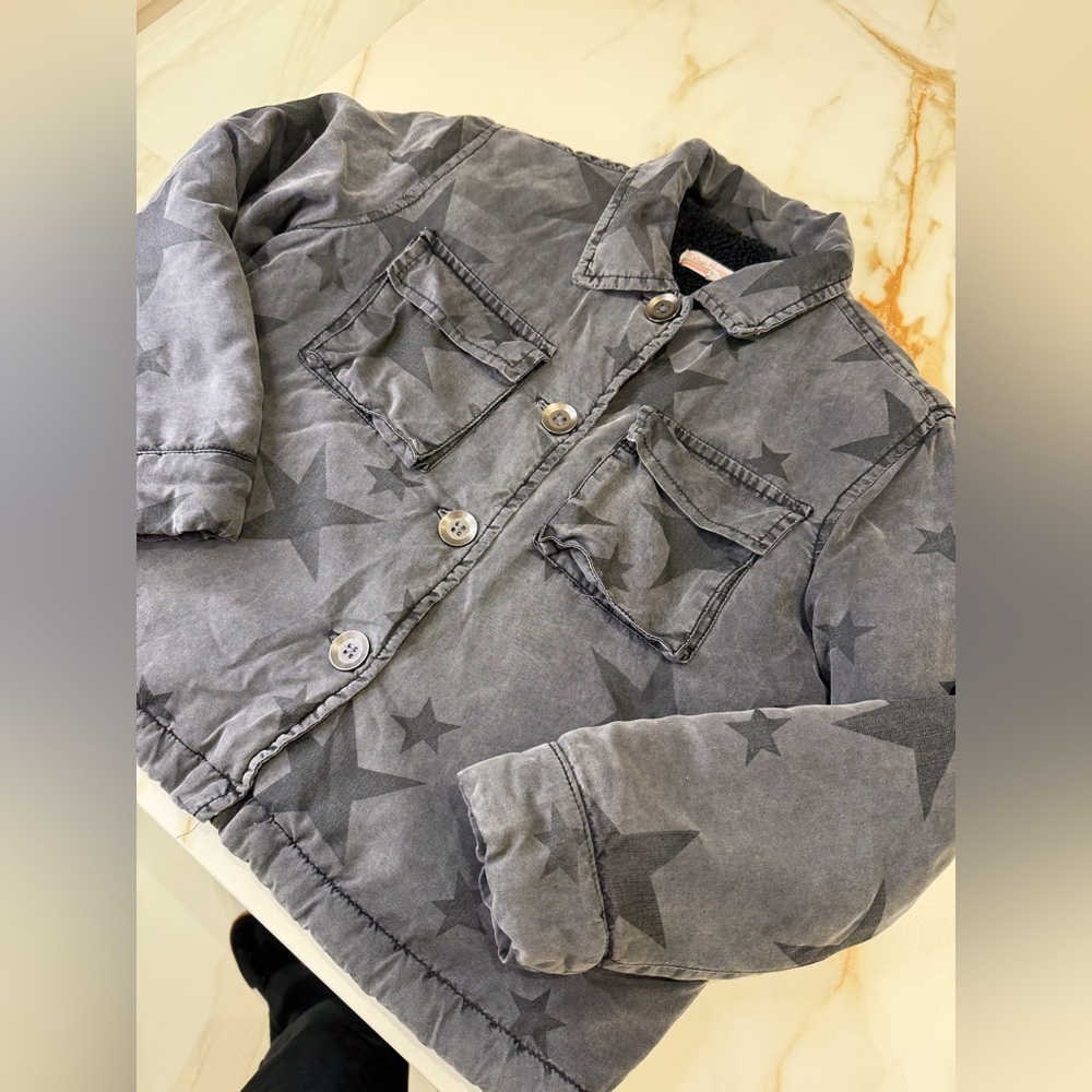 Vintage Havana Kids Star Pattern Gray Jacket - Picture 3 of 8